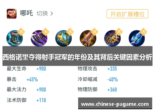 西格诺里夺得射手冠军的年份及其背后关键因素分析 西格诺里夺得射手冠军的年份及其背后关键因素分析